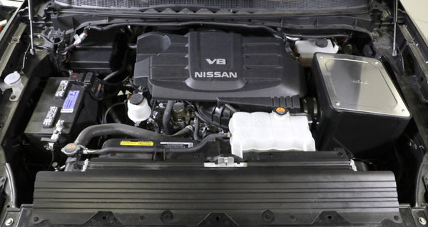 Airaid 17-18 Nissan Titan XD V8-5.6L F/I Cold Air Intake Kit w/ Synthetic Filter