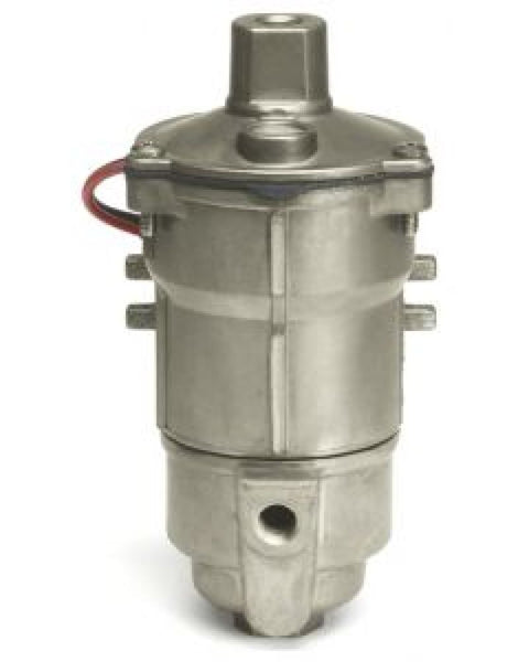 Walbro 24 Volt / 8 to 11 PSI / 1.7 Amp / 43 GPH / 1/4-18 NPTF In/Out Threads - Industrial Fuel Pump