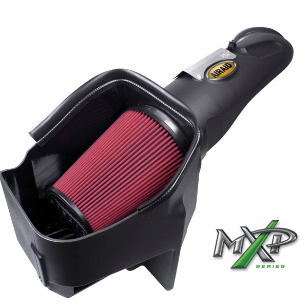 Airaid 11-14 Ford F-250/350/450/550 Super Duty 6.7L MXP Intake System w/ Tube (Oiled / Red Media)