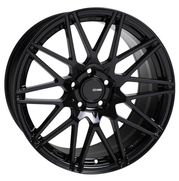 Enkei TSP5 18x9.5 5x114.3 15mm Offset 72.6mm Bore Black Wheel