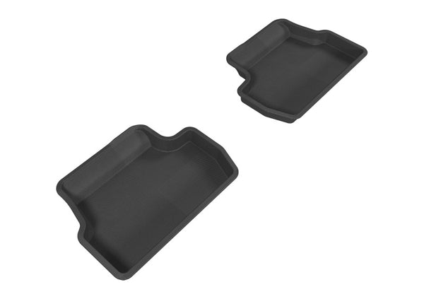 3D MAXpider 2014-2019 Mini Hardtop 2-Door Kagu 2nd Row Floormats - Gray