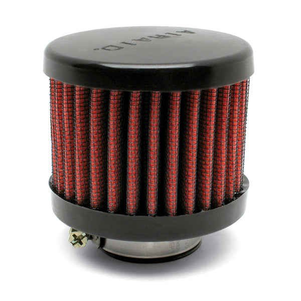 Airaid Rubber Top 1.25in OD - Push On 3in OD 2.5in Tall Breather Filter