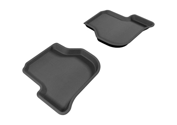 3D MAXpider 2005-2010 Volkswagen Jetta/Golf Kagu 2nd Row Floormats - Gray