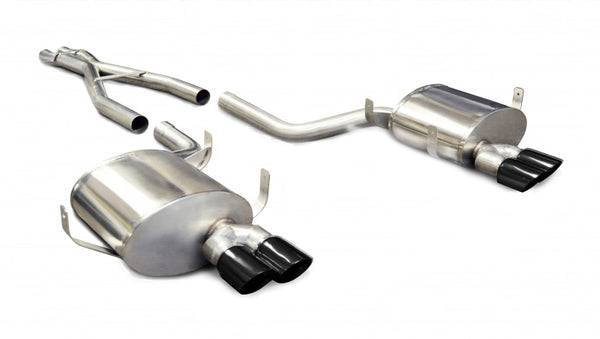 Corsa 98-03 BMW M5 E39 Black Sport Cat-Back Exhaust