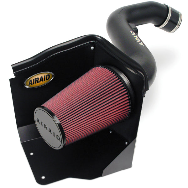 Airaid 2006 Chevy Duramax/04-05 GMC Duramax 6.6L LLY CAD Intake System w/ Tube (Dry / Red Media)