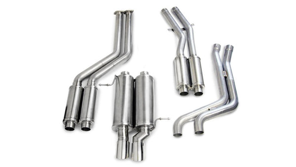 Corsa 99-06 BMW 325i/is Sedan E46 Polished Sport Cat-Back Exhaust