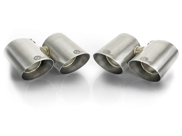 aFe MACH Force-Xp 304 SS OE Exhaust Tips Polished 12-16 Porsche 911 (C2S 991) H6 3.8L