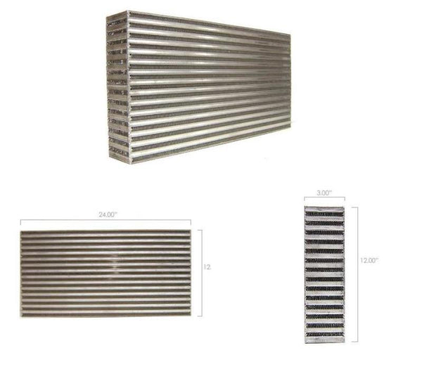 ATP Intercooler Core - Garrett GT24 x 12.1 x 3