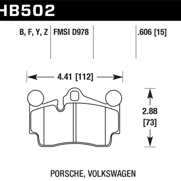 Hawk LTS Street Brake Pads