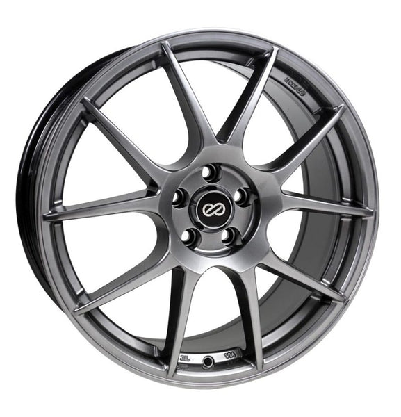 Enkei Enkei YS5 18x8 5x108 45mm offset 72.6mm Bore Hyper Black