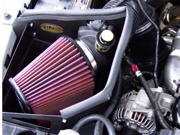 Airaid 04-07 Dodge Cummins 5.9L DSL 600 Series CAD Intake System w/o Tube (Oiled / Red Media)