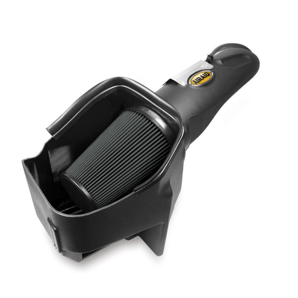 Airaid 11-14 Ford F-250/350/450/550 Super Duty 6.7L MXP Intake System w/ Tube (Dry / Black Media)