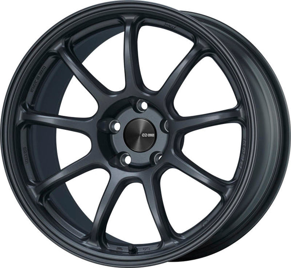 Enkei PF09 17x8 5x100 40mm Offset 75mm Bore Matte Gunmetal Wheel