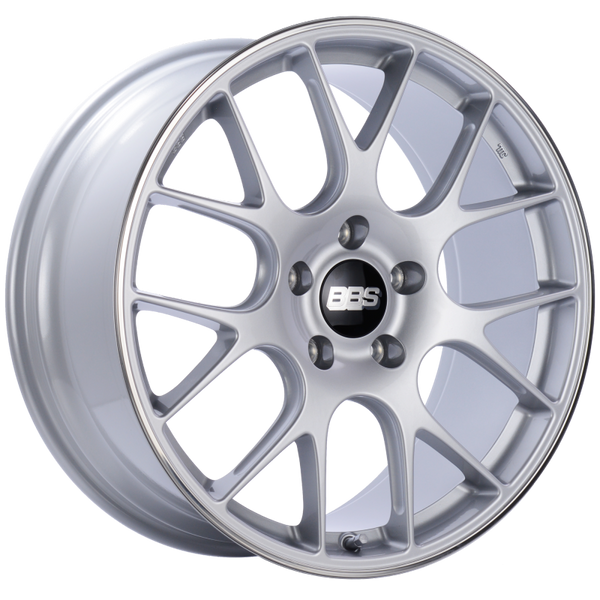 BBS CH-R 20x9 5x130 ET49 CB71.6 Brilliant Silver Polished Rim Protector Wheel