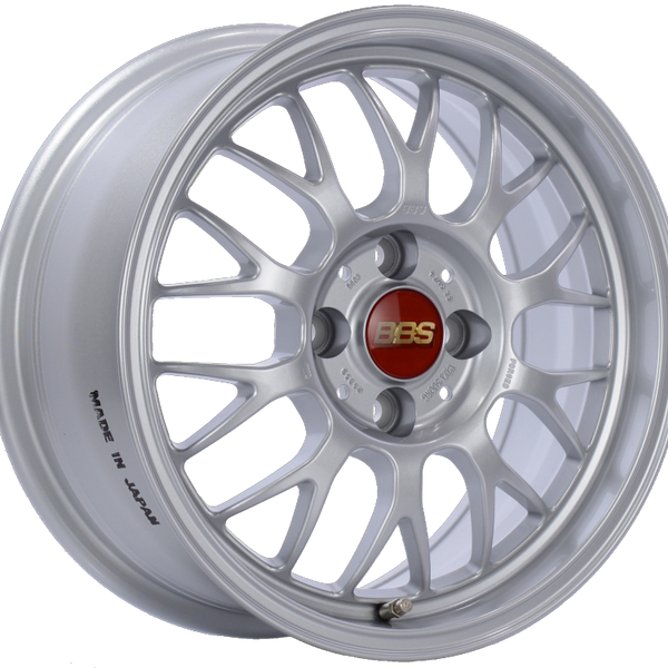 BBS RG-F 15x7 4x100 ET33 Sport Silver Wheel -70mm PFS/Clip Required