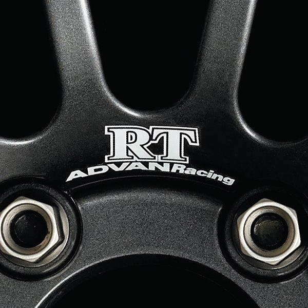 Advan RT Spoke Sticker (White) - 2 Pack