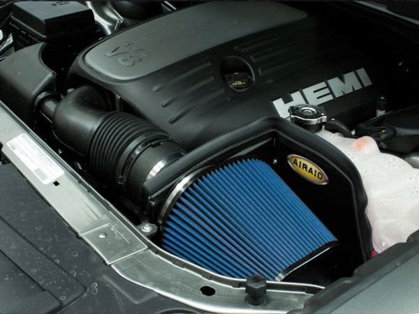 Airaid 11-13 Dodge Charger/Challenger 3.6/5.7/6.4L CAD Intake System w/o Tube (Dry / Blue Media)