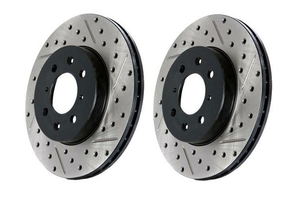 Centric 16-17 Mercedes GLC300/ 2017 Mercedes-Benz C43 AMG OE Style Drilled Brake Rotor - Front