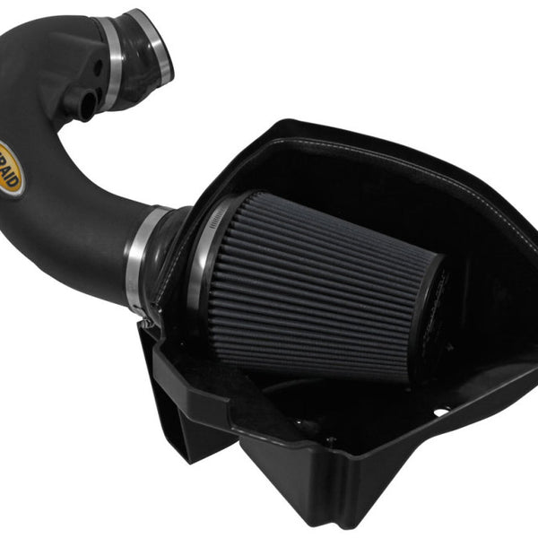 Airaid 12-13 Ford Mustang Boss 302 MXP Intake System w/ Tube (Dry / Black Media)