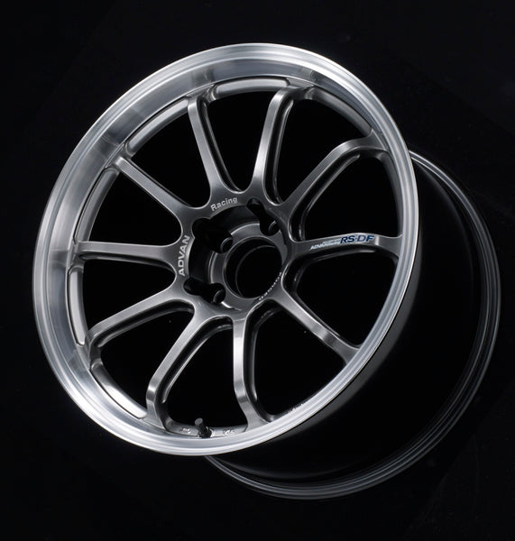 Advan RZ-DF 20x12.0 +20 5-114.3 Machining & Racing Hyper Black Wheel