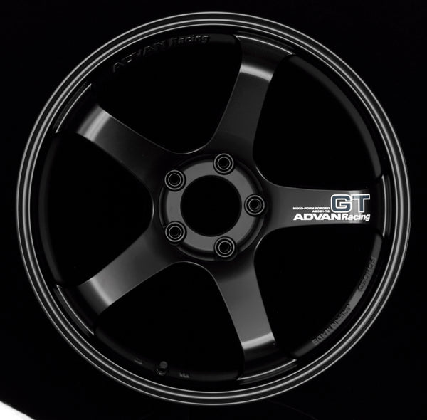 Advan GT 18x9.5 +29 5-114.3 Semi Gloss Black Wheel