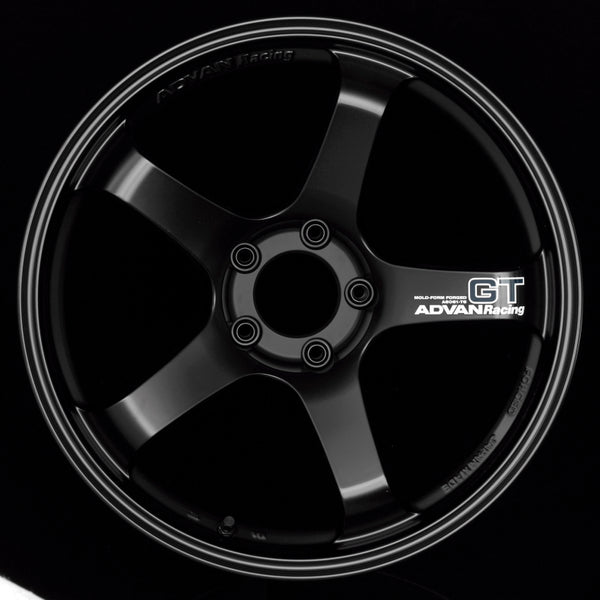 Advan GT 18x9.5 +29 5-114.3 Semi Gloss Black Wheel