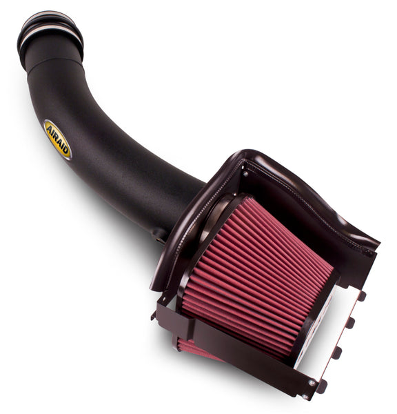 Airaid 10-13 Ford F-250 / F-350 Super Duty 6.2L CAD Intake System w/ Tube (Dry / Red Media)