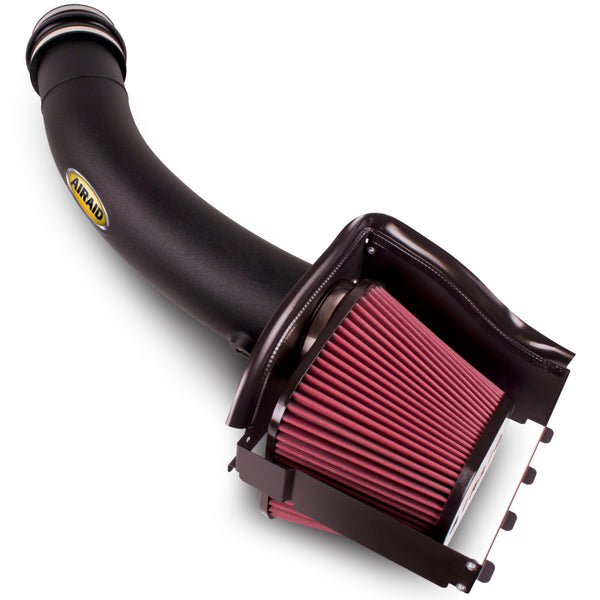 Airaid 10-13 Ford F-250 / F-350 Super Duty 6.2L CAD Intake System w/ Tube (Dry / Red Media)