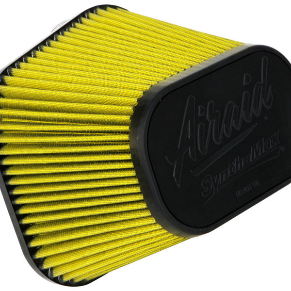 Airaid Universal Air Filter - Cone 4-1/2in FLG x 9-3/4x9-5/16in B x 7-15/16x5-1/32in Tx7-1/2in H SFA