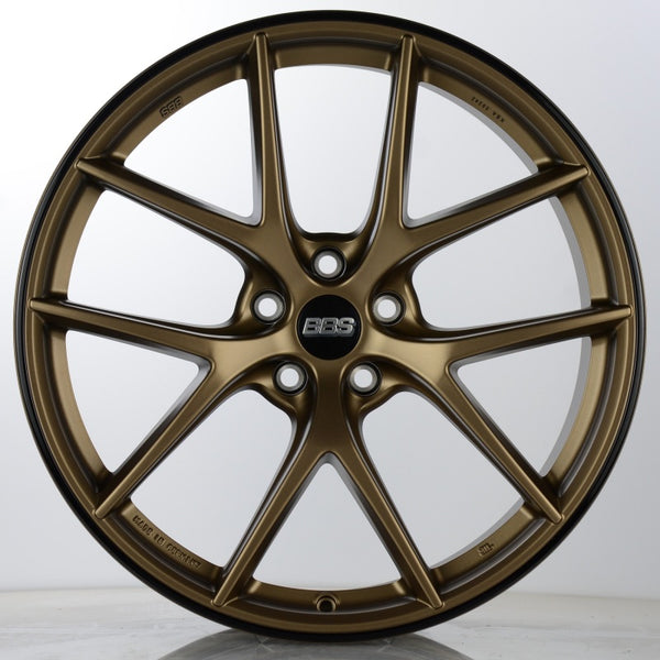 BBS CI-R 20x11.5 5x120 ET52 Bronze Rim Protector Wheel -82mm PFS/Clip Required