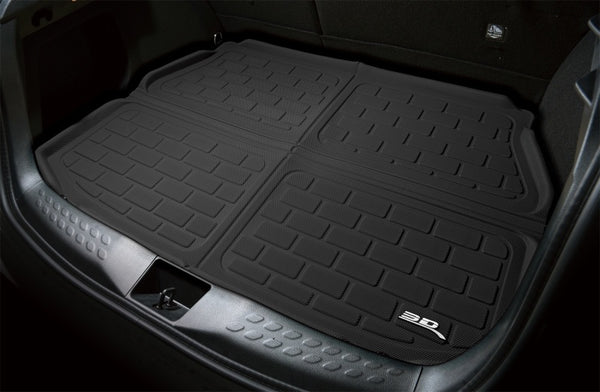 3D MAXpider 11-17 BMW X3 with Cargo Net Kagu Stowable Cargo Liner - Black