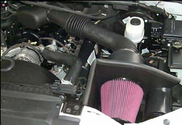 Airaid 99-03 Ford Superduty V8/V10 CAD Intake System w/o Tube (Oiled / Red Media)