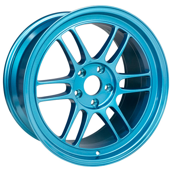 Enkei RPF1 18x9.5 5x114.3 38mm Offset 73mm Bore Emerald Blue Wheel (MOQ 40)