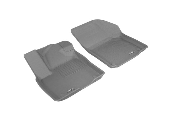 3D MAXpider 2018-2019 Volkswagen Atlas Kagu 1st Row Floormat - Gray