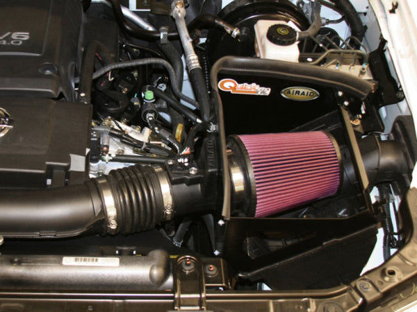 Airaid 05-13 Nissan Frontier / Pathfinder / Xterra CAD Intake System w/o Tube (Oiled / Red Media)
