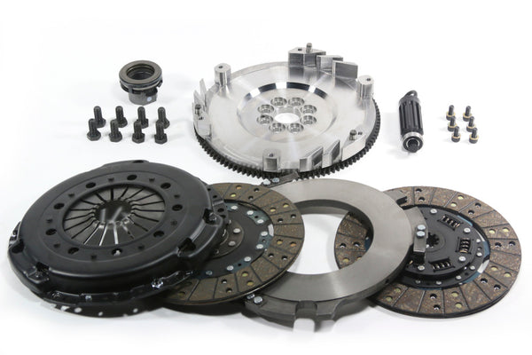 DKM Clutch BMW E34/E36/E39/E46/Z3/Z4 Up to 03 (6 Cyl) 5-Spd MS Twin Disc Clutch Kit w/Steel Flywheel