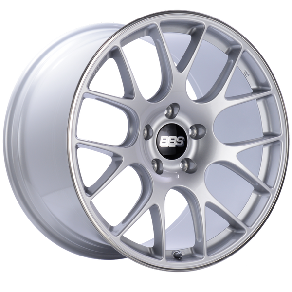 BBS CH-R 20x11.5 5x130 ET65 CB71.6 Brilliant Silver Polished Rim Protector Wheel