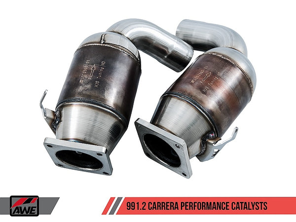 AWE Tuning Porsche 991.2 3.0L Performance Catalysts (Non PSE Only)