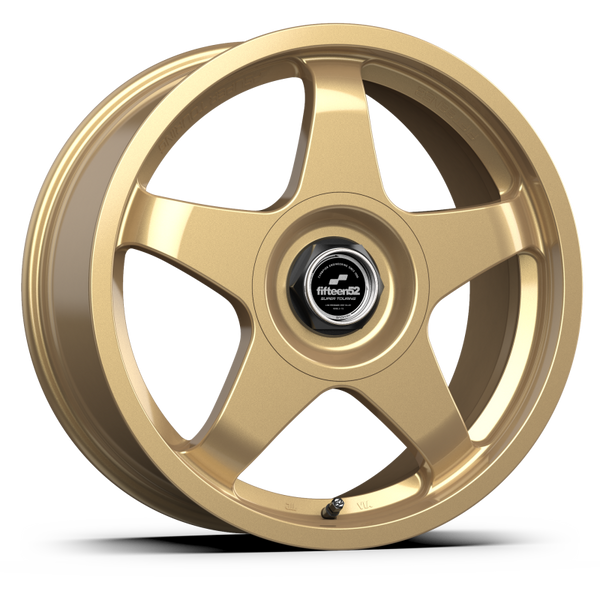 fifteen52 Chicane 18x8.5 5x112/5x120 35mm ET 73.1mm Center Bore Gloss Gold Wheel