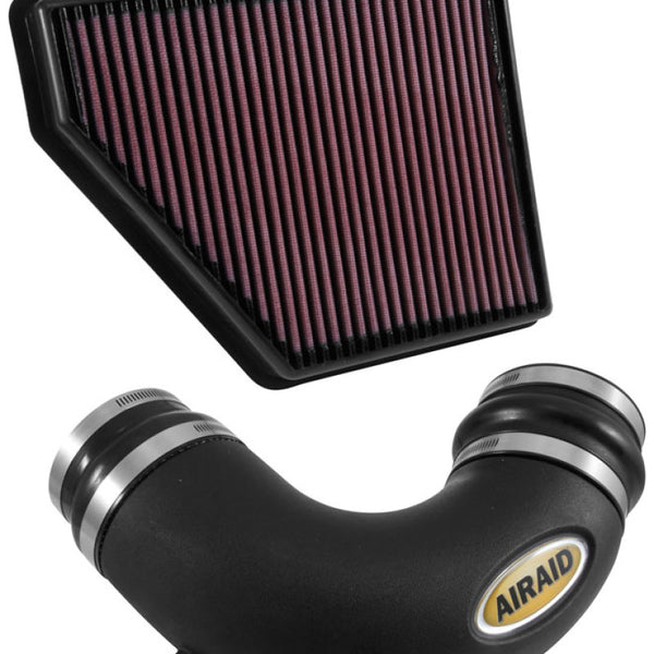 Airaid 2010-2015 Chevy Camaro V6-3.6L F/I Airaid Jr Intake Kit - Oiled / Red Media