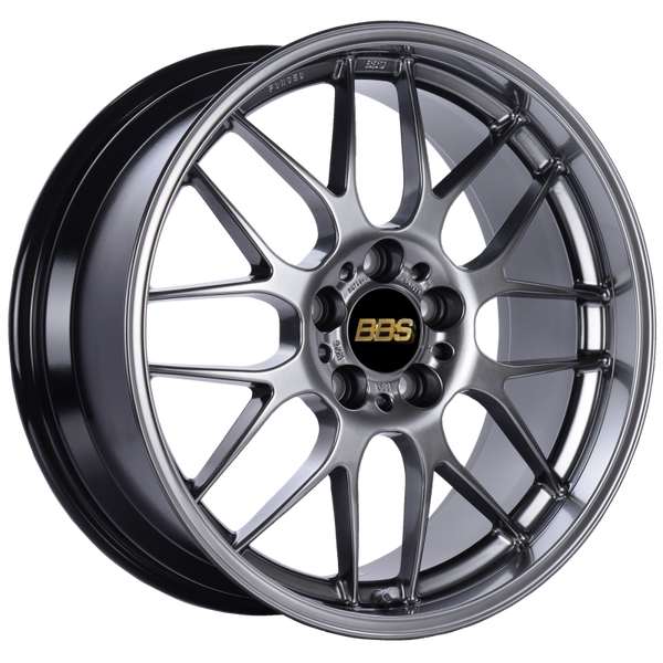 BBS RG-R 19x9 5x120 ET20 Diamond Black Wheel -82mm PFS/Clip Required