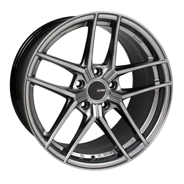 Enkei TY5 18x9.5 5x114.3 35mm Offset 72.6mm Bore Hyper Silver Wheel