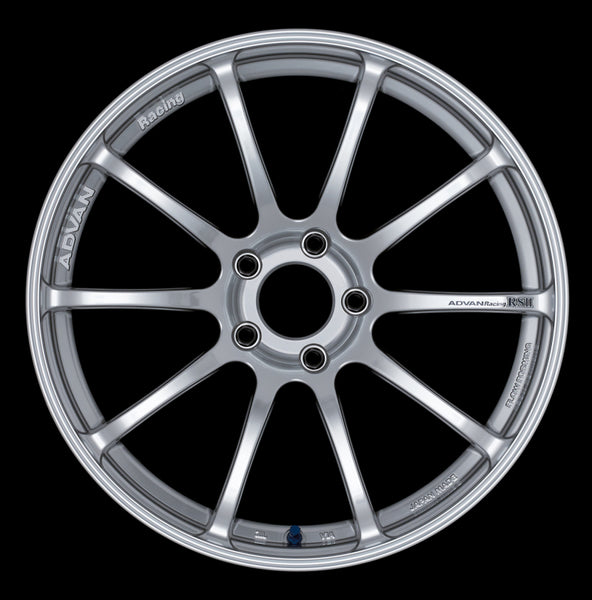 Advan RSII 18x9.0 +63 5-114.3 Racing Hyper Silver Wheel