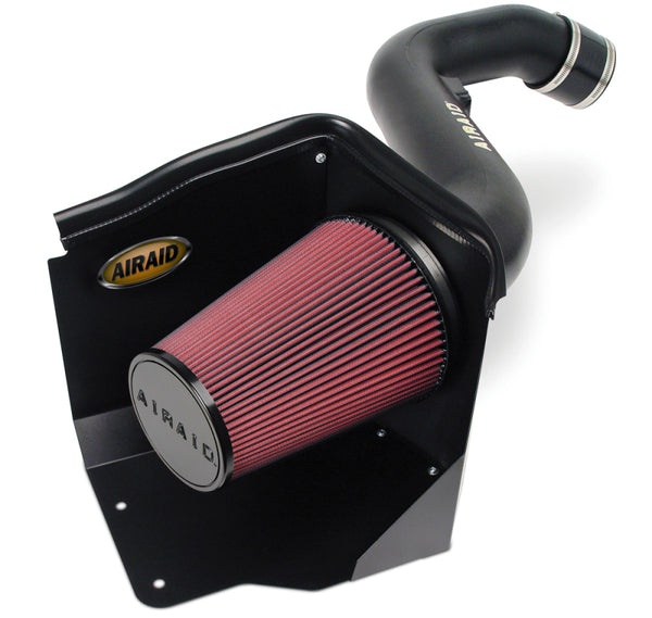 Airaid 2005 Chevy HD Duramax 6.6L (Tall Hood Only) CAD Intake System w/ Tube (Dry / Red Media)