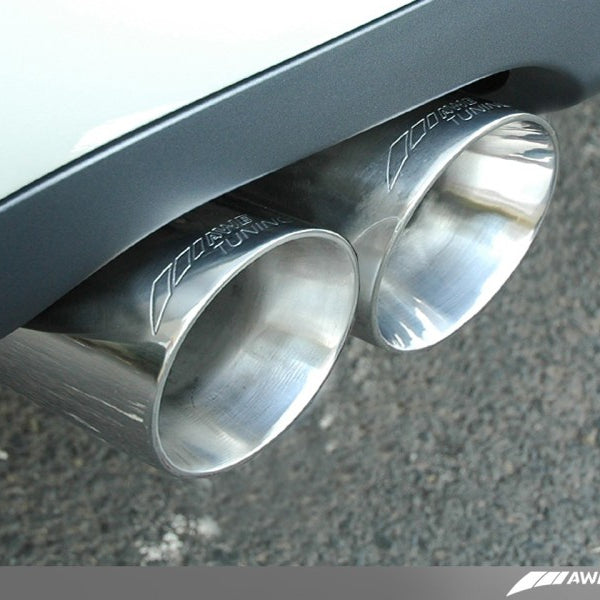 AWE Tuning Audi B7 S4 Touring Edition Exhaust - Polished Silver Tips