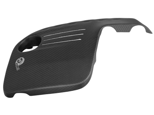 aFe Power 2015 BMW M3 / M4 L6-3.0L (tt) Carbon Fiber Engine Cover (Matte)