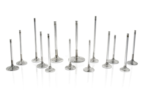 Ferrea Chevrolet SB 1.6in 5/16in 5.010in 14 Deg Flo +.100 Competition Plus Exhaust Valve - Set of 8