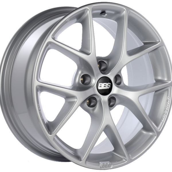 BBS SR 17x7.5 5x112 ET35 Sport Silver Wheel -82mm PFS/Clip Required