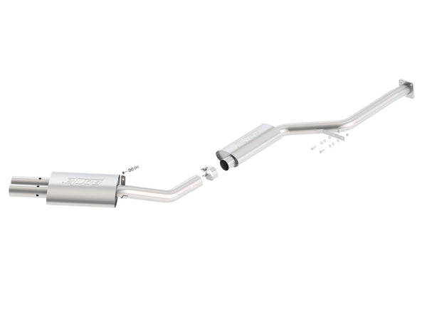 Borla 1978 Porsche 928 4.5L AT/MT Dual Left Rear Exit Catback Exhaust