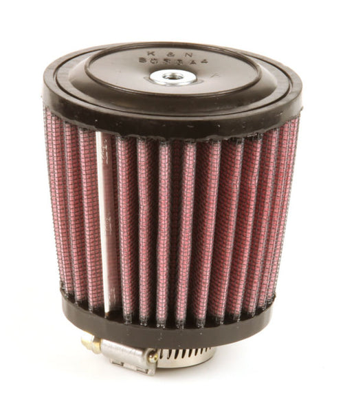 K&N Universal Clamp-On Air Filter 1in FLG / 3-1/2in T / 2-7/8in B / 3-1/2in H